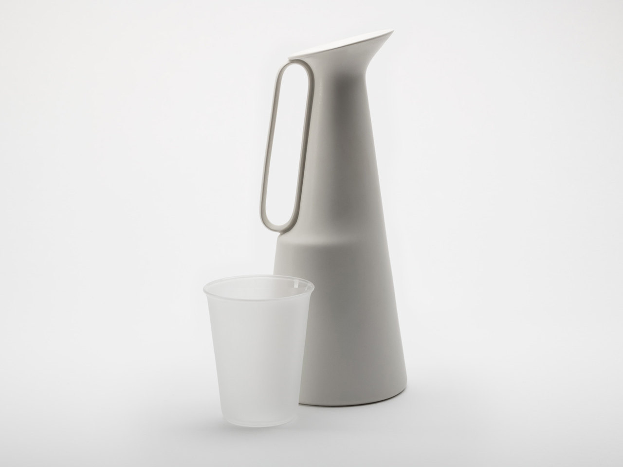 Cone Glass Tumbler by Danese Artemide Design Accessories
